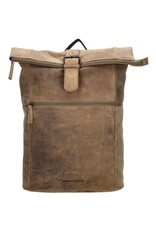 Old West Leather backpacks Leather shoppers -  Roll-Top backpack Hide & stitches Idaho 15,6 inch (38 cm)