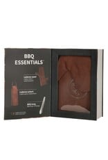 Hide & Stitches Leren riemen en buckles - Leren Barbecue/Grill Schort, Leren Want en Tang Set  (bruin)