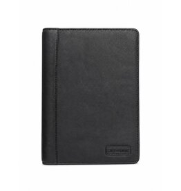HillBurry Hillburry Writing case A4 file folder leather document organizer Black