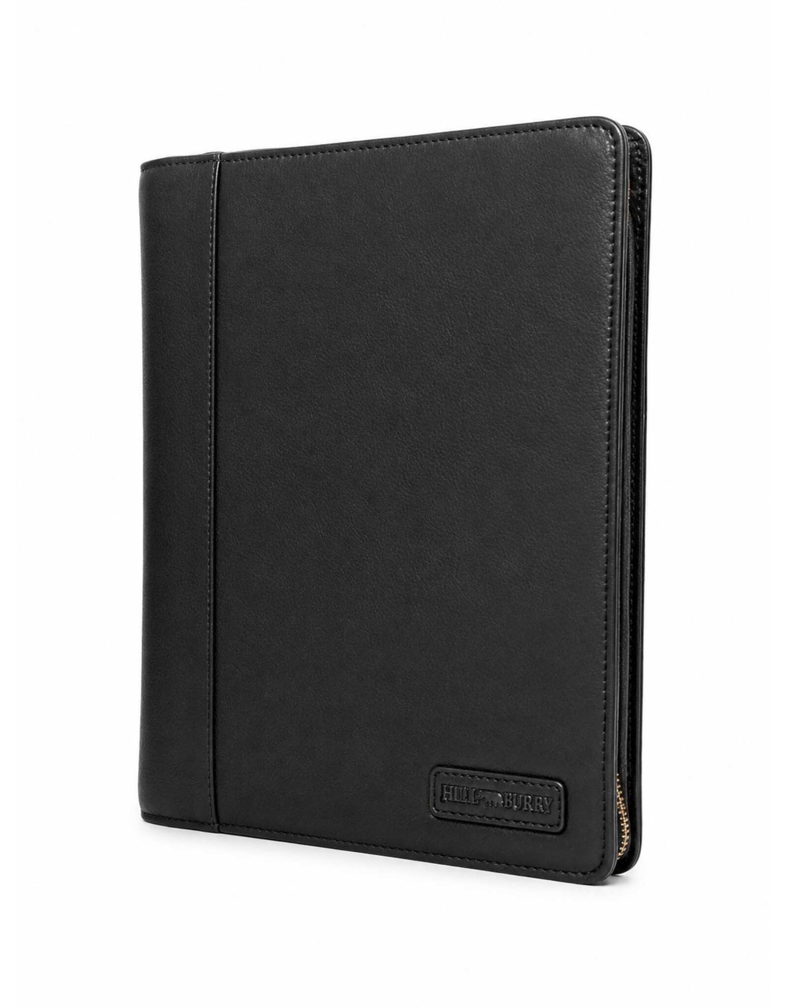 HillBurry Miscellaneous - Hillburry  Schrijfmap A4 dossiermap lederen document organizer Zwart