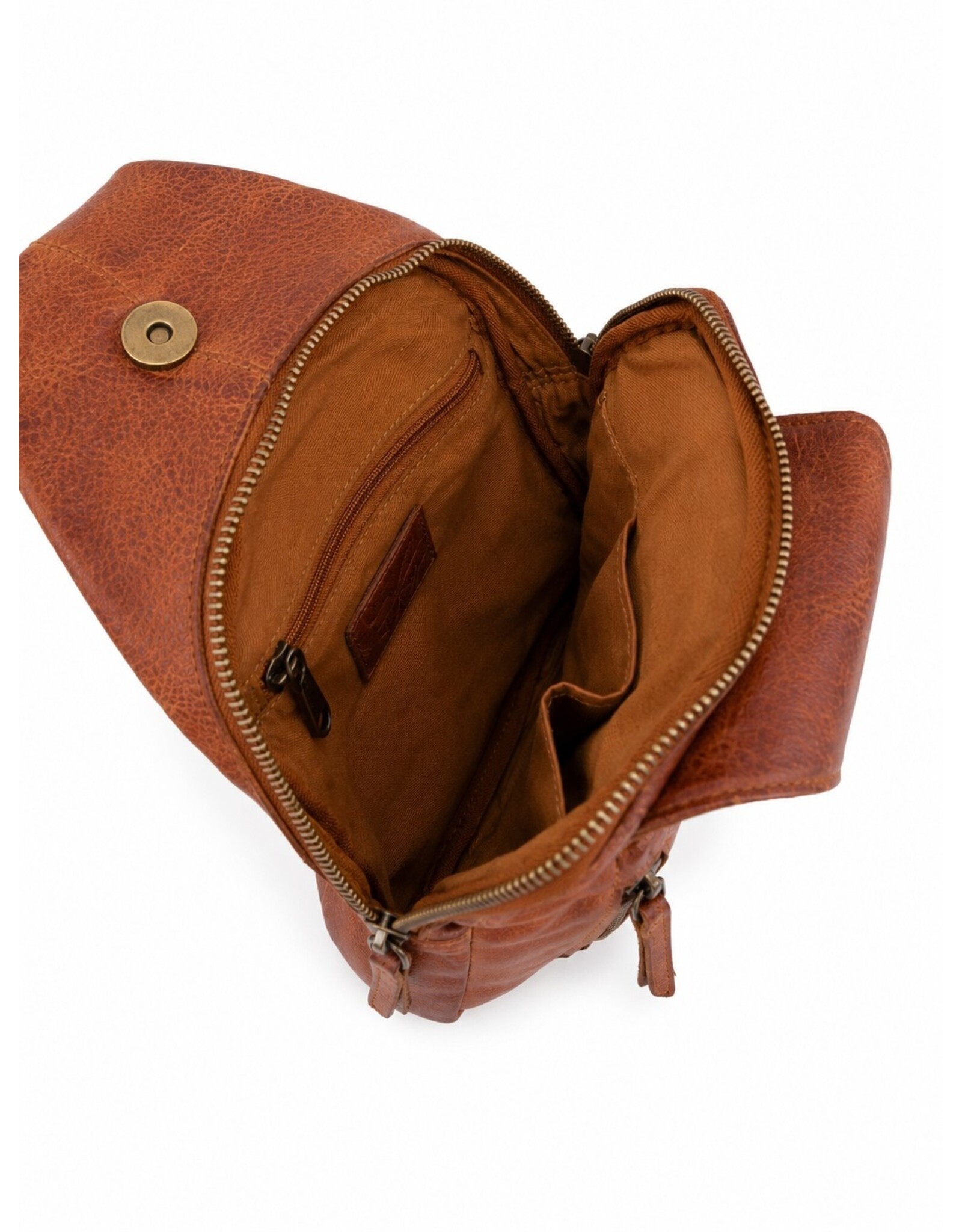 Hunters Leather bags - Hunters leather crossbody bag Sling bag cognac