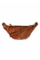 Hunters Leather bags - Hunters Leather Fanny pack washed leather cognac