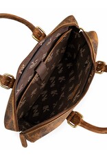 Hunters Leather Workbags and Leather Laptop Bags - Hunters Work Bag / 16-inch Laptop Bag - Buffalo Leather