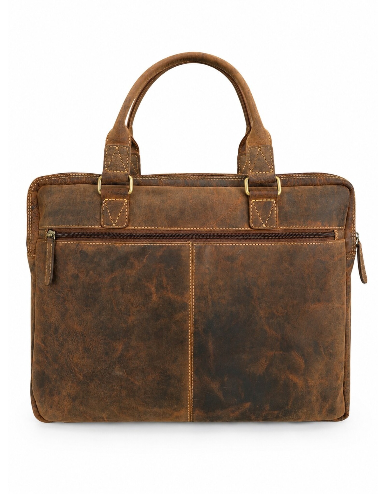 Hunters Leather Workbags and Leather Laptop Bags - Hunters Work Bag / 17-inch Laptop Bag - Buffalo Leather