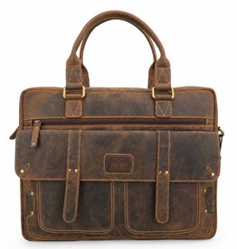 Hunters Hunters Work Bag / 17-inch Laptop Bag - Buffalo Leather