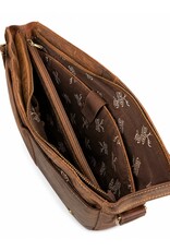 Hunters Leren werktassen en Leren laptoptassen - Hunters werktas / Laptoptas 18 inch - Buffelleer