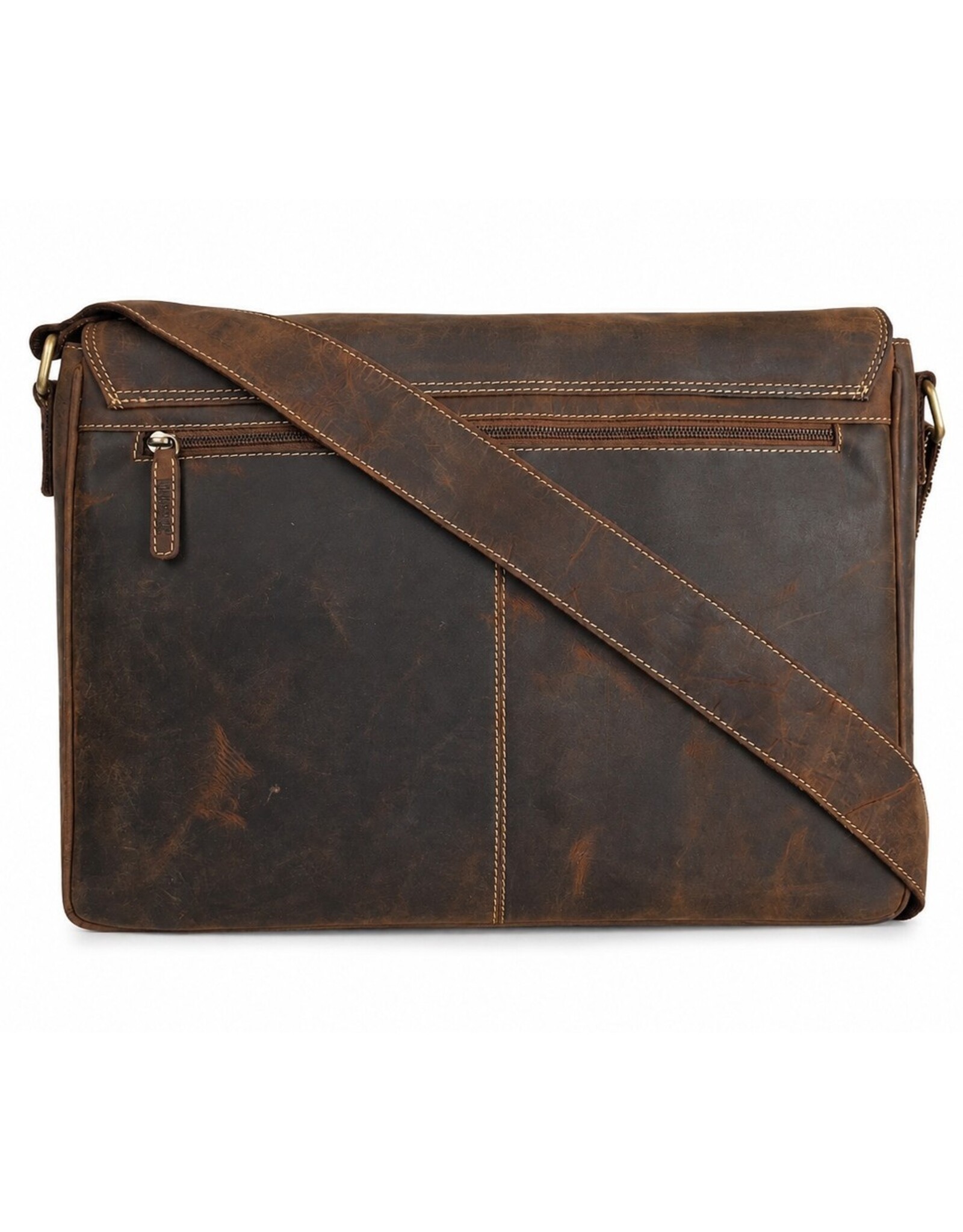 Hunters Leather Workbags and Leather Laptop Bags - Hunters Work Bag / 18-inch Laptop Bag - Buffalo Leather