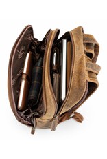 Hunters Leather backpacks Leather shoppers - Hunters Backpack Buffalo Leathe brown