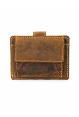 Hunters Leren Portemonnees - Hunters Safety Wallet  voor 8 pasjes