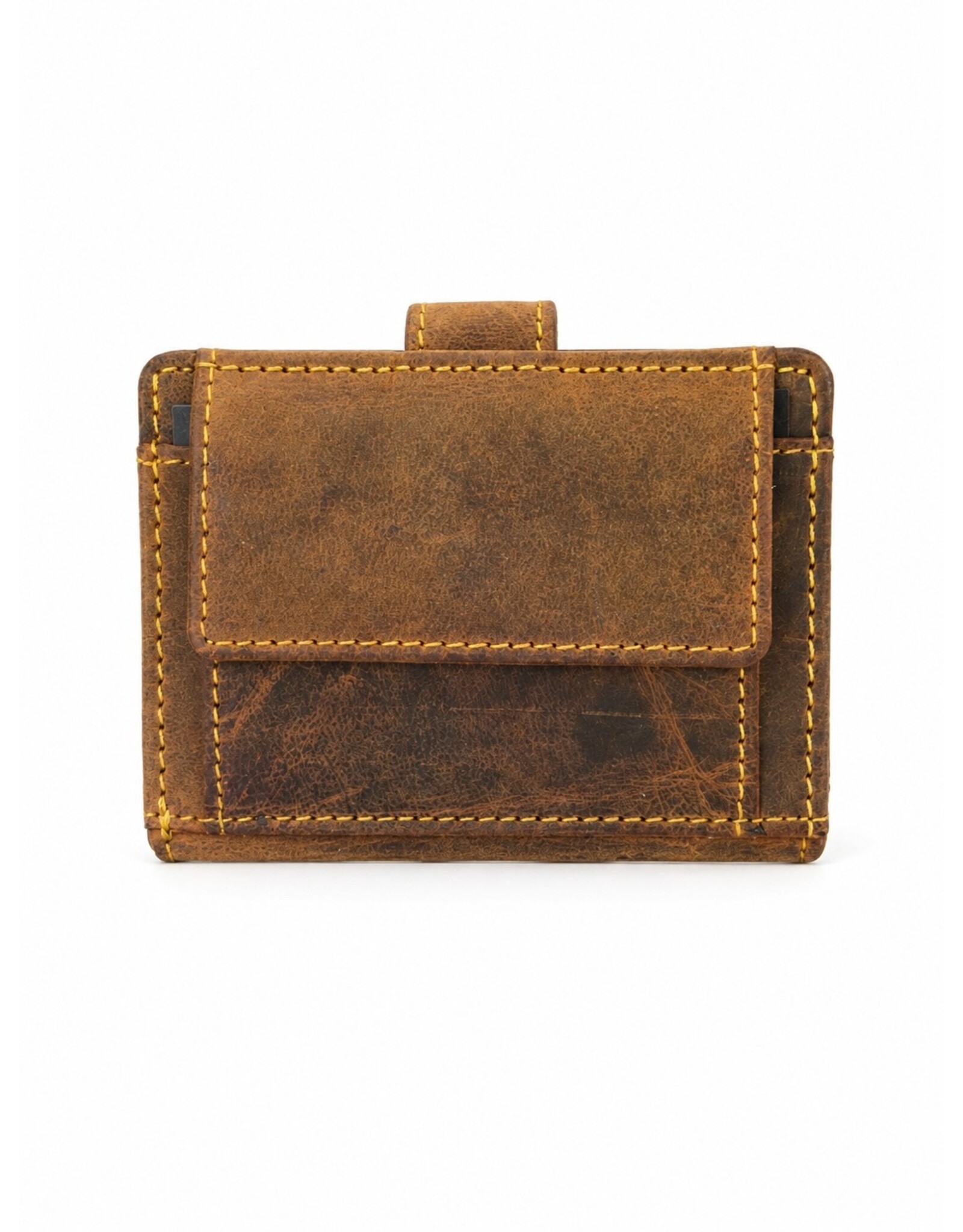 Hunters Leather Wallets - Hunters Safety Wallet for 8 cards