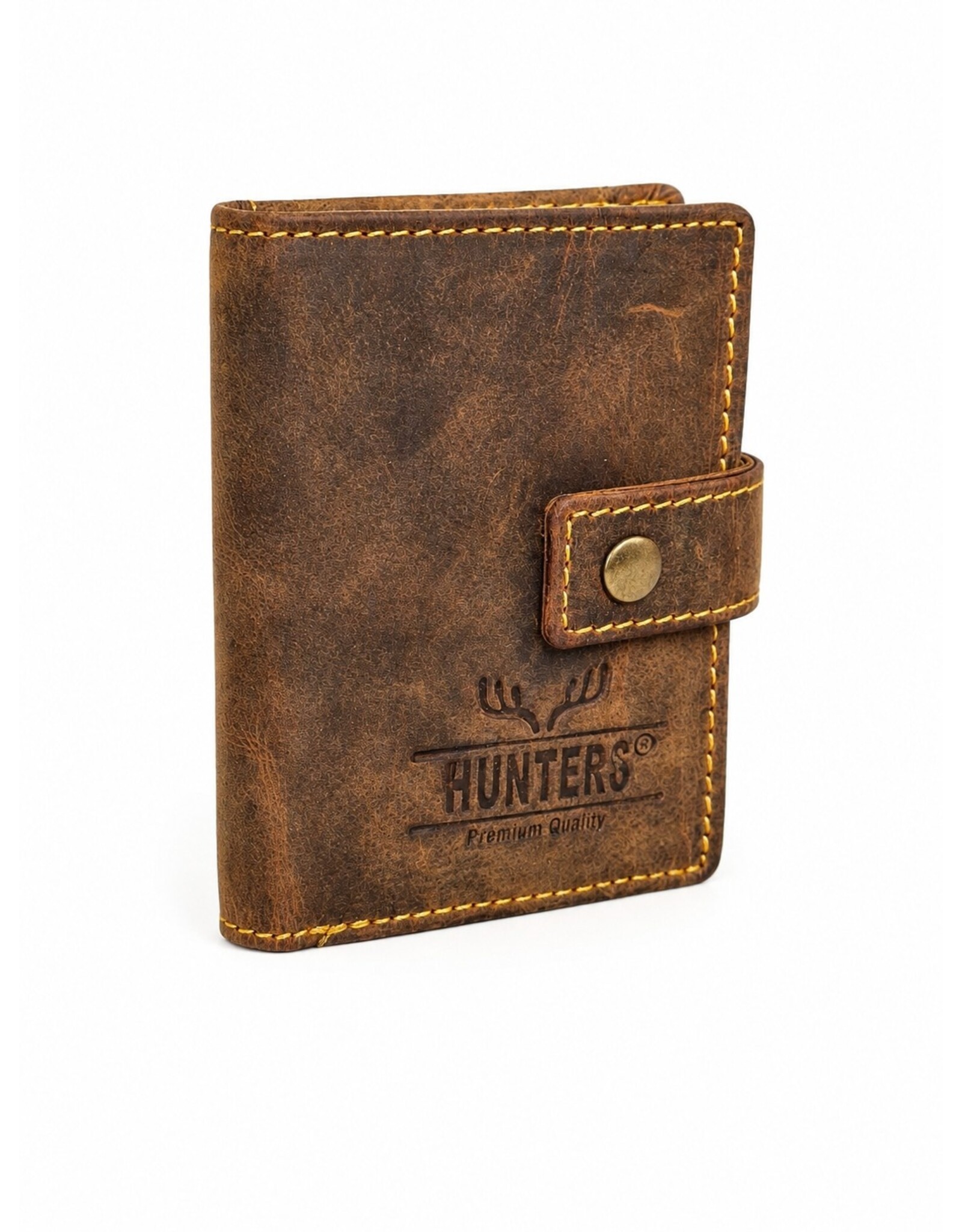 Hunters Leather Wallets - Hunters Safety Wallet for 8 cards