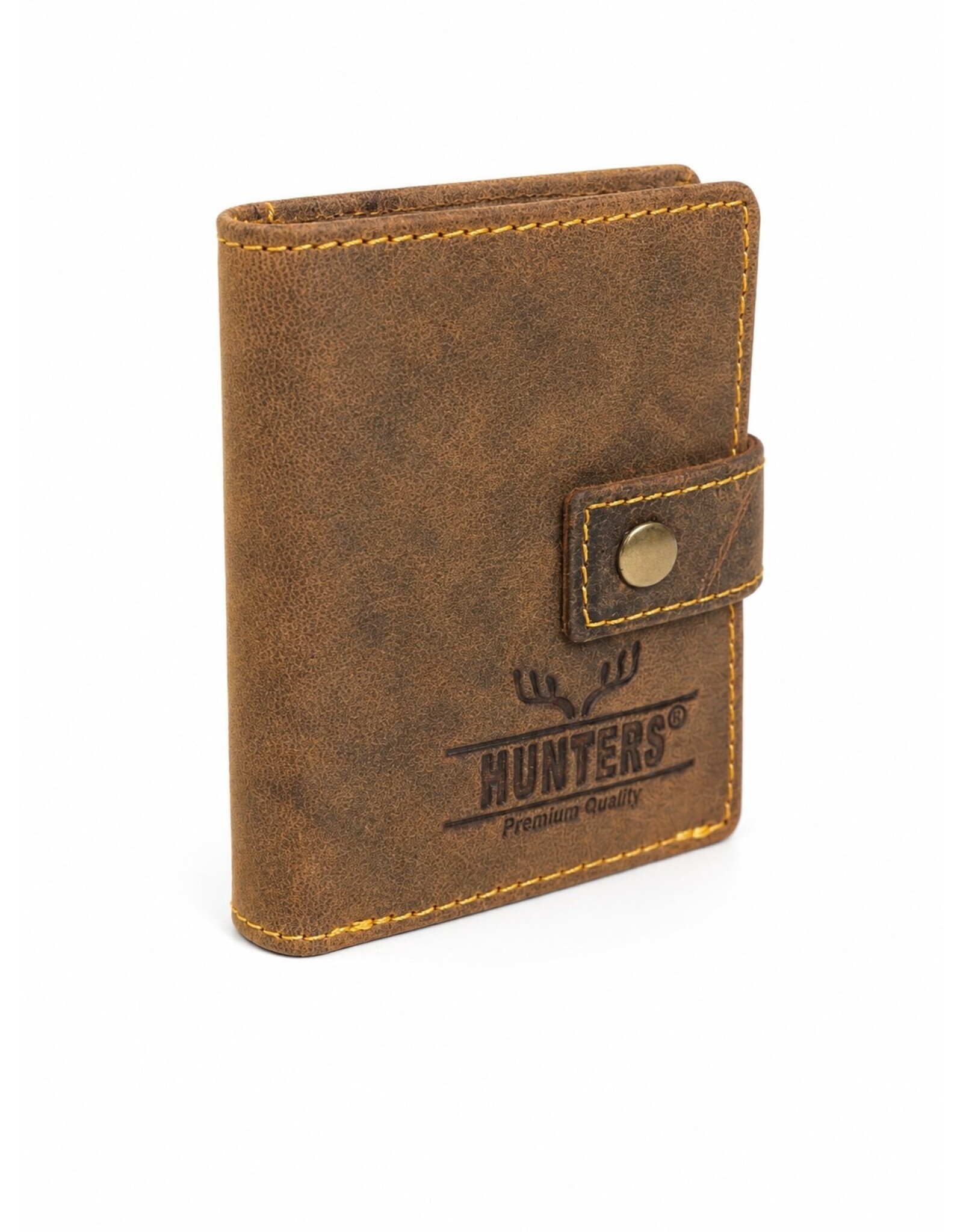 Hunters Leather Wallets - Hunters Safety Wallet for 8 cards