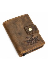 Hunters Leather Wallets - Hunters Safety Wallet for 8 cards