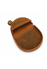 Tillberg Leather Wallets - Hillburry Coin Purse, Brown – Small Size