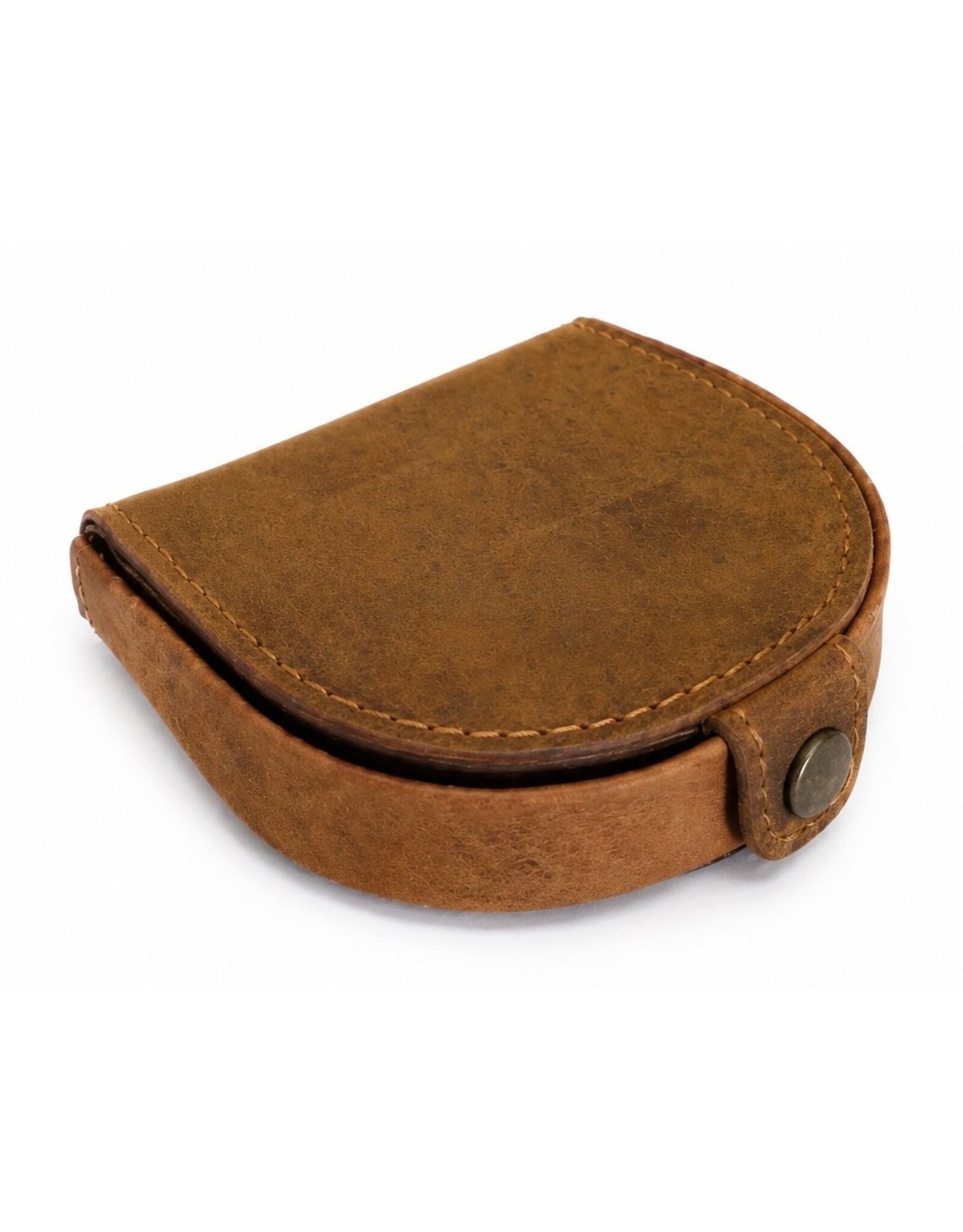 Tillberg Leather Wallets - Hillburry Coin Purse, Brown – Small Size
