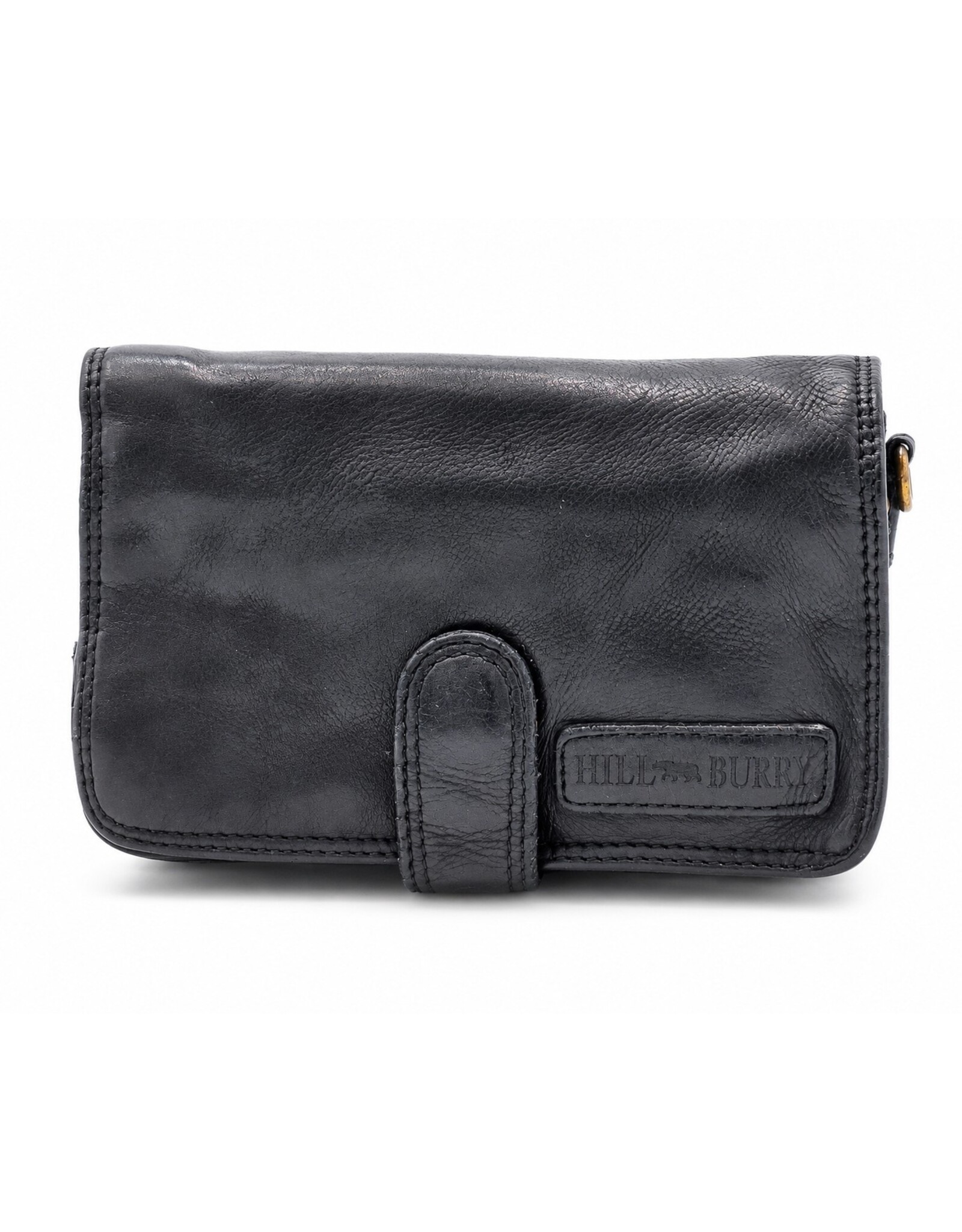 HillBurry Leather Festival bags, waist bags and belt bags - HillBurry Shoulder Bag-Wallet-Phone holder washed leather