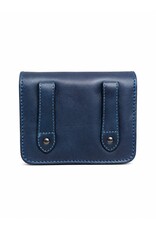 HillBurry Leather bags - HillBurry Leather Belt bag with buckle blue