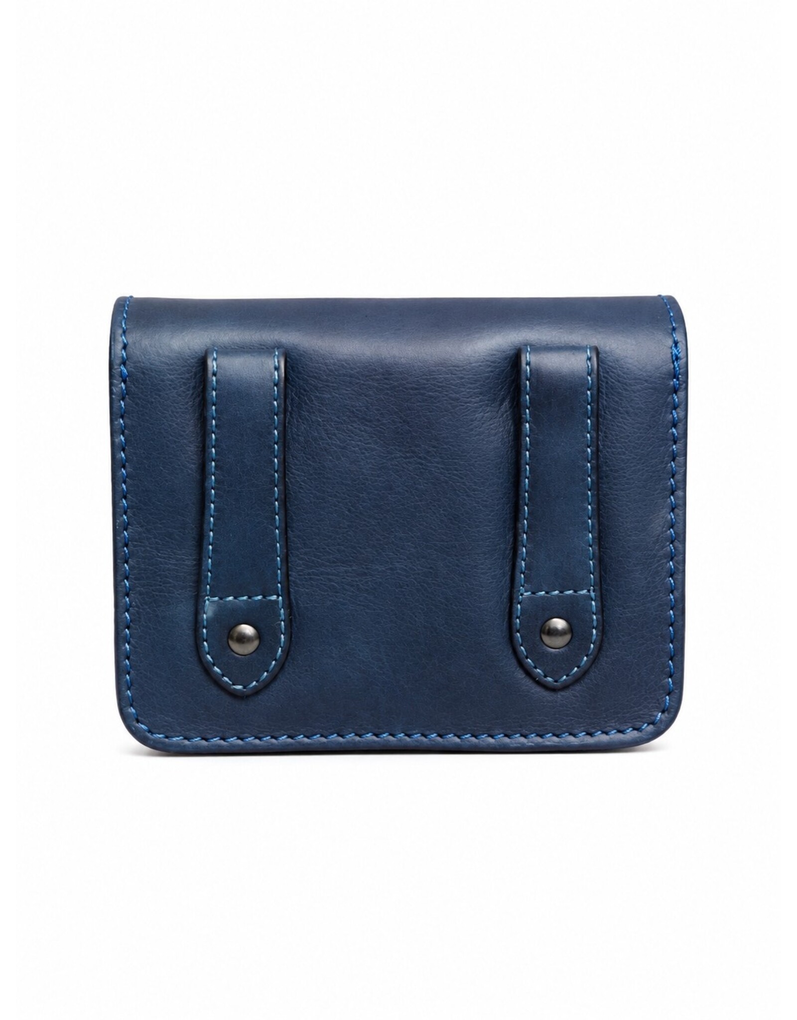 HillBurry Leather bags - HillBurry Leather Belt bag with buckle blue