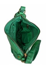 HillBurry Leather bags - HillBurry Shoulder bag Washed Leather  Green