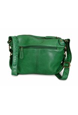 HillBurry Leather bags - HillBurry Shoulder bag Washed Leather  Green