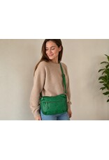 HillBurry Leather bags - HillBurry Shoulder bag Washed Leather  Green