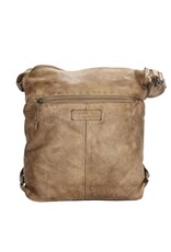 Hide & Stitches Leather backpacks Leather shoppers - Hide & Stitches Paint Rock Backpack - Shoulder bag sand
