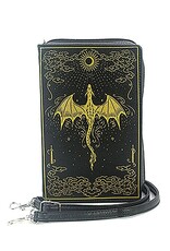 Trukado Fantasy bags and wallets - Romantasy Dragon Book handbag-clutch