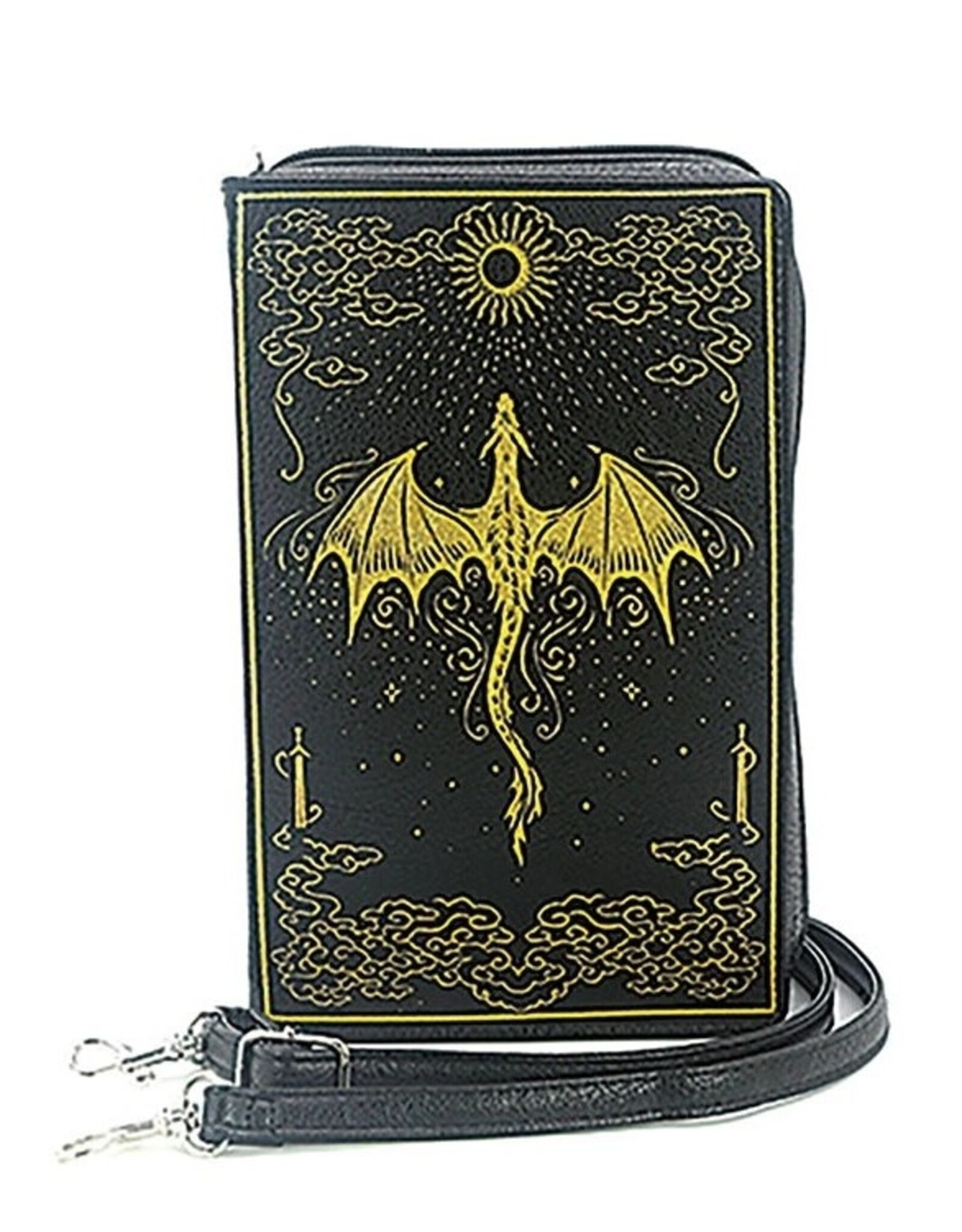 Trukado Fantasy bags and wallets - Romantasy Dragon Book handbag-clutch