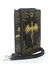 Trukado Fantasy bags and wallets - Romantasy Dragon Book handbag-clutch
