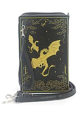 Trukado Fantasy bags and wallets - Romantasy Dragon Book handbag-clutch