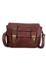 HillBurry Leather bags - Hillburry  Shoulder Bag - Belt bag washed leather brown