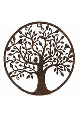 SH Miscellaneous - Tree of Life with Birds  Iron Wall Decor 60 cm