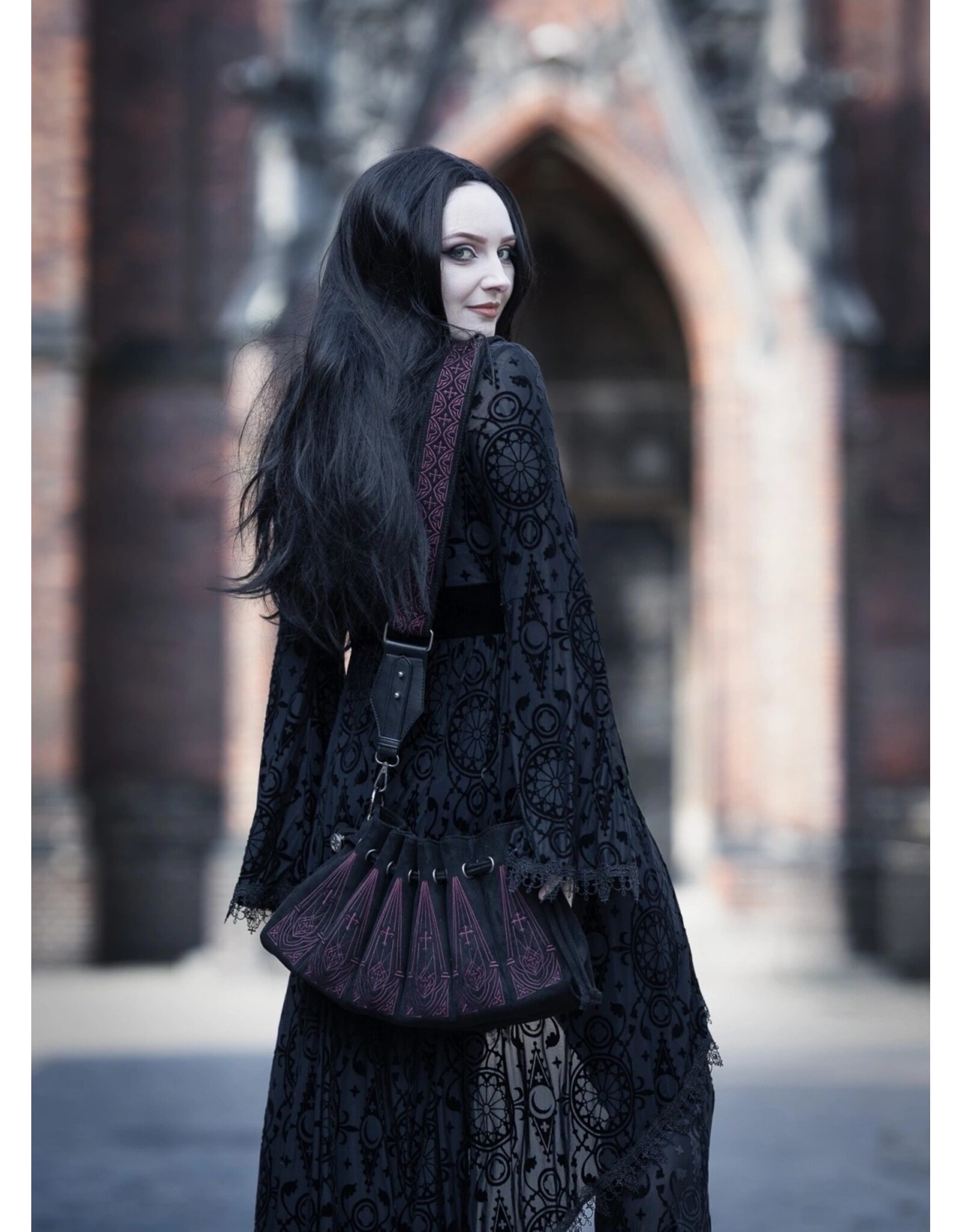 Restyle Gothic bags Steampunk bags - Sanctaria Gothic Pouch Bag - Restyle