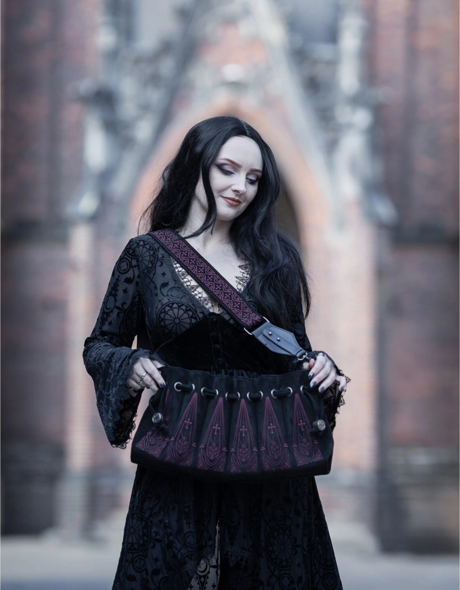 Restyle Gothic Tassen Steampunk Tassen - Gothic Buideltas Sanctaria - Restyle