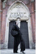 Restyle Fantasy bags and wallets - Veloura Velvet Hobo Bag with Cathedral Embroidery