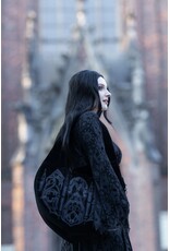 Restyle Fantasy bags and wallets - Veloura Velvet Hobo Bag with Cathedral Embroidery