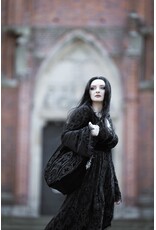 Restyle Fantasy bags and wallets - Veloura Velvet Hobo Bag with Cathedral Embroidery