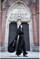 Restyle Fantasy bags and wallets - Veloura Velvet Hobo Bag with Cathedral Embroidery