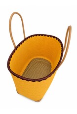 Trukado Fashion bags - Wicker Basket – Beach Bag with Fishes L