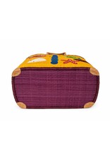 Trukado Fashion bags - Wicker Basket – Beach Bag with Fishes L