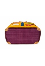 Trukado Fashion bags - Wicker Basket – Beach Bag with Fishes XL