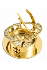 Trukado Giftware Figurines Collectables - Sundial Compass - Brass - large