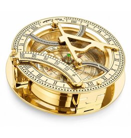 Trukado Sundial Compass - Brass - large