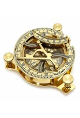 Trukado Giftware Figurines Collectables - Sundial Compass (large) - Brass