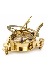 Trukado Giftware Figurines Collectables - Sundial Compass (large) - Brass