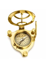 Trukado Giftware Figurines Collectables - Sundial Compass (large) - Brass