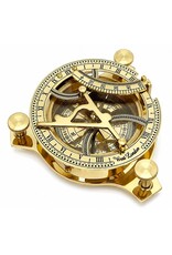 Trukado Giftware Figurines Collectables - Sundial Compass (large) - Brass