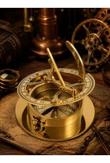 Trukado Giftware Figurines Collectables - Sundial Compass - Brass - large