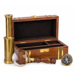 Trukado Nautische Maritieme Mini-Set Antiek Stijl