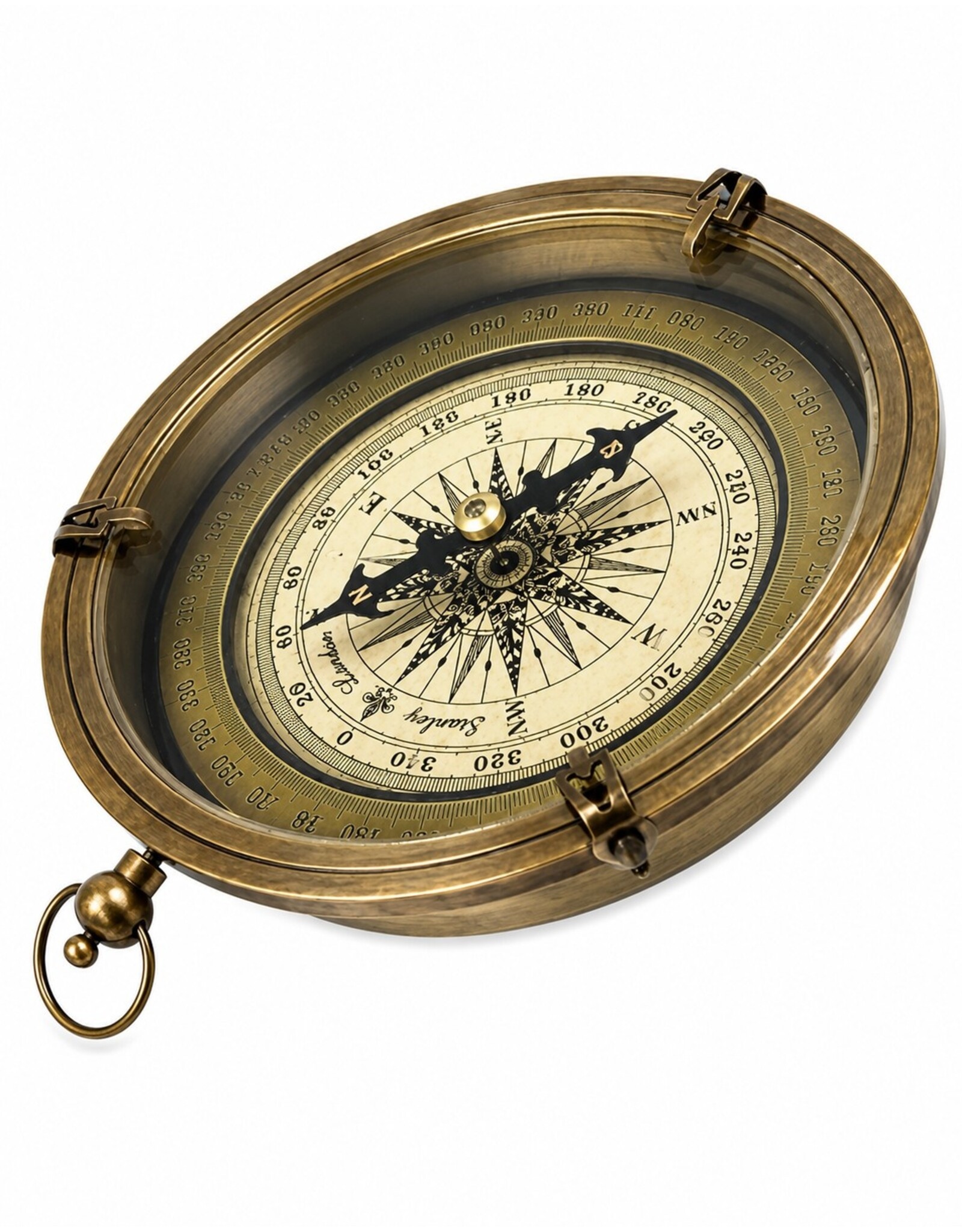 Trukado Miscellaneous - Brass Pocket Compass Antique Look